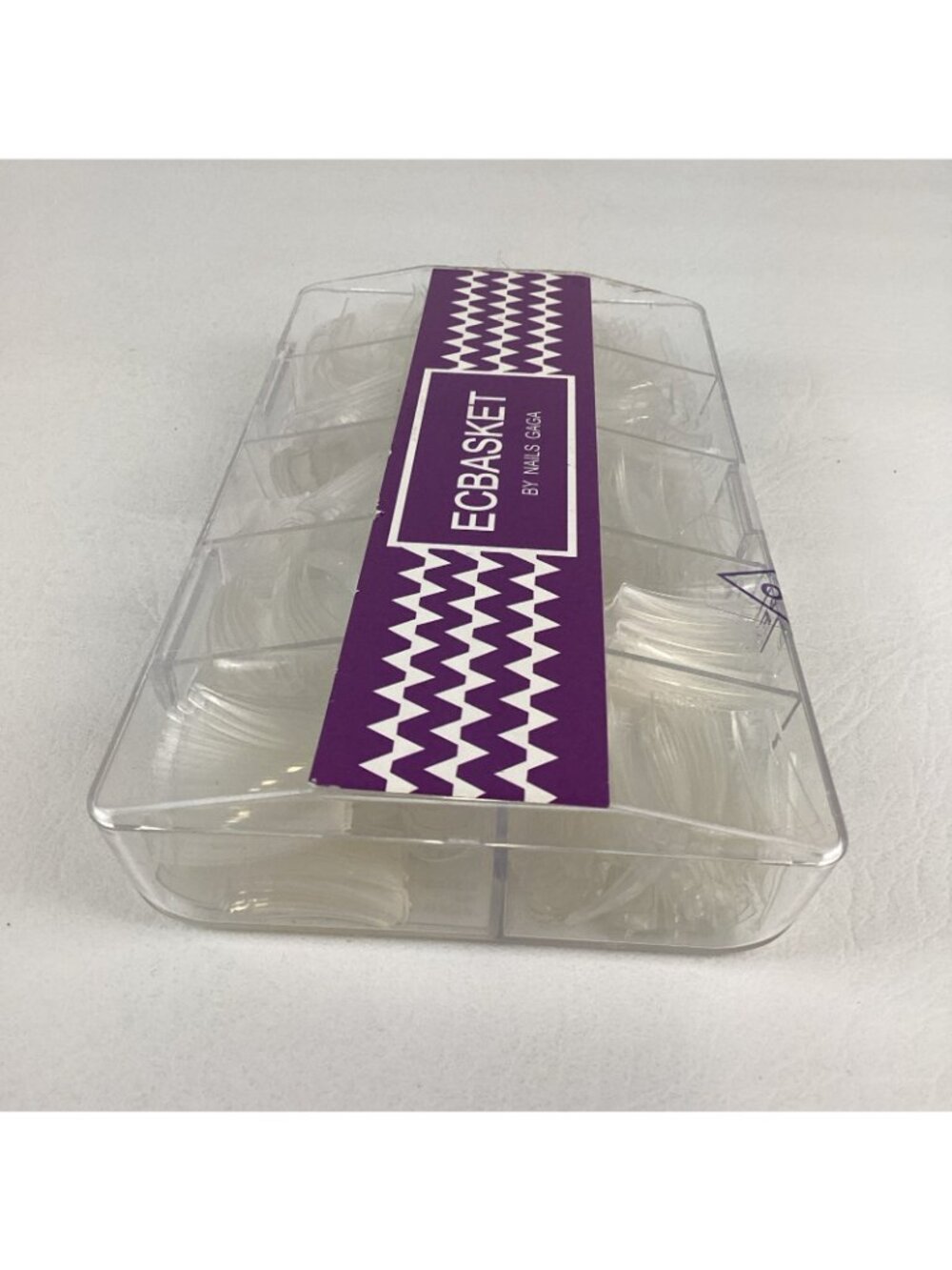 Ecbasket By Nails Gaga Clear False Nail Tips Manicure Fingernail Extension New - Picture 3 of 5